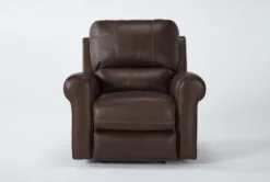 Thorsten Leather Power Recliner With Power Headrest & USB