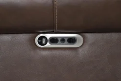 Thorsten Leather 65" Power Reclining Loveseat With Power Headrest & USB -Living Room Furniture Shop 268112 hardware 52