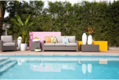 Mojave Outdoor End Table 13 Mojave Outdoor End Table -Living Room Furniture Shop 268348 grey wicker end table room 48