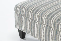 Perch II 32" Fabric Medium Square Storage Ottoman 14 Perch II 32" Fabric Medium Square Storage Ottoman -Living Room Furniture Shop 268463 blue fabric ottoman detail 45
