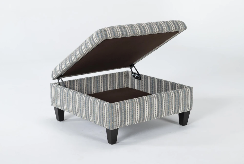 Perch II 32" Fabric Medium Square Storage Ottoman 4 Perch II 32" Fabric Medium Square Storage Ottoman - Image 4