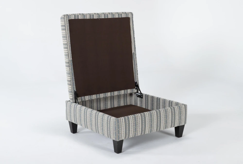 Perch II 32" Fabric Medium Square Storage Ottoman 6 Perch II 32" Fabric Medium Square Storage Ottoman - Image 6