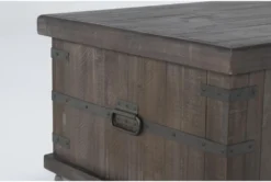 Wakota Lift-Top Trunk Coffee Table -Living Room Furniture Shop 269051 brown wood coffee table detail 47