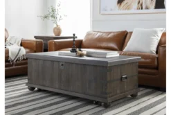 Wakota Lift-Top Trunk Coffee Table -Living Room Furniture Shop 269051 brown wood coffee table room 51
