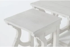 Martin Nesting End Tables 14 Martin Nesting End Tables -Living Room Furniture Shop 269053 white wood end table detail 46