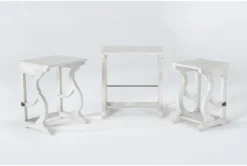 Martin Nesting End Tables 11 Martin Nesting End Tables -Living Room Furniture Shop 269053 white wood end table side 19