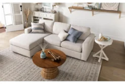 Presby White Round Accent Table -Living Room Furniture Shop 269074 white wood end table room 46