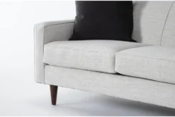 Arya Chenille 62" Loveseat -Living Room Furniture Shop 269565 grey fabric loveseat detail 44