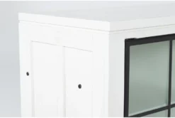 Wade 70" Tv Stand -Living Room Furniture Shop 269889 white wood media console detail 47