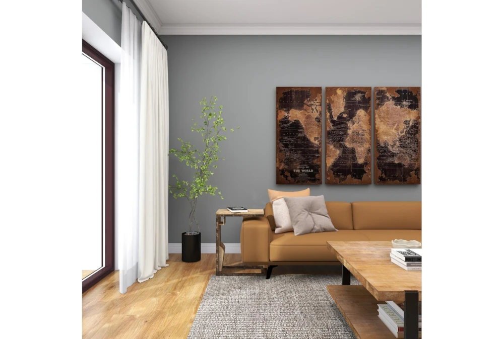 Metal And Wood C-Table With Storage 8 Metal And Wood C-Table With Storage - Image 8