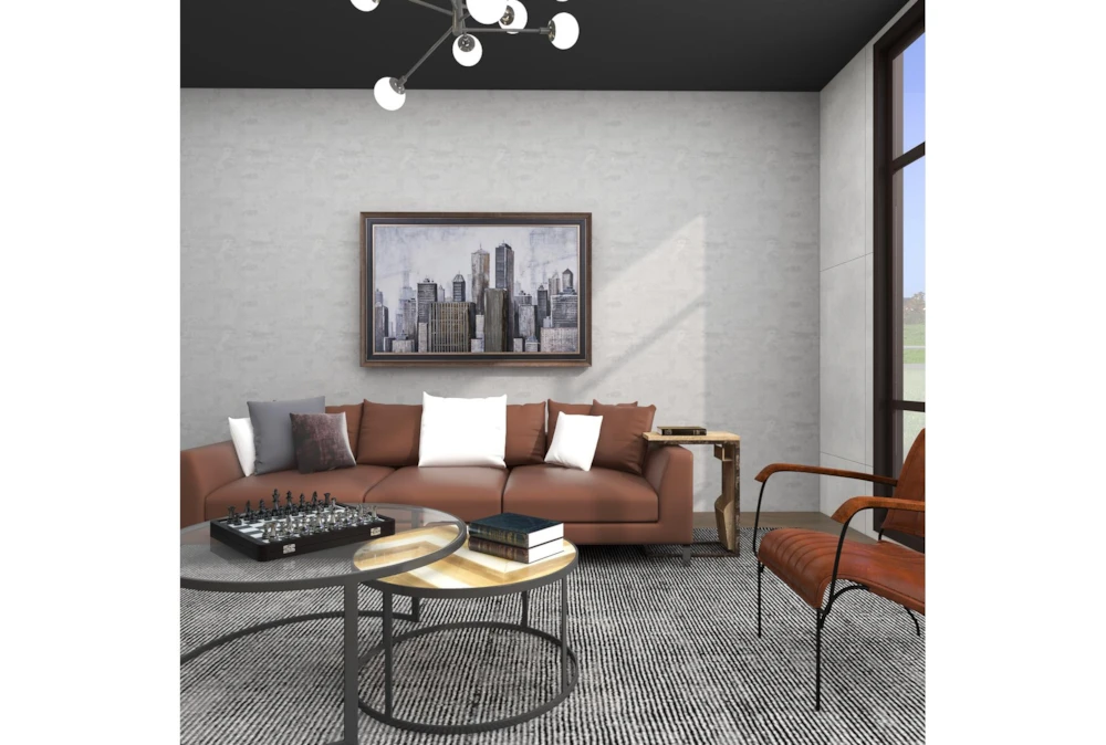 Metal And Wood C-Table With Storage 14 Metal And Wood C-Table With Storage - Image 14