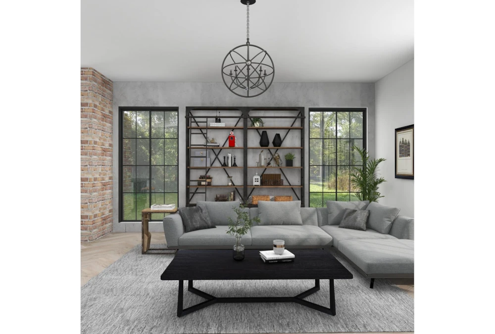 Metal And Wood C-Table With Storage 15 Metal And Wood C-Table With Storage - Image 15