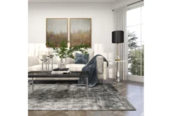 20" Round Silver And Marble Pedestal Accent Table -Living Room Furniture Shop 270032 white marble accent table room 86