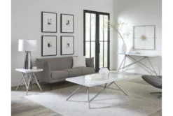 Coral End Table -Living Room Furniture Shop 270082 white marble end table room 85