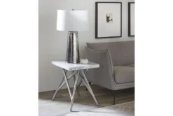 Coral End Table -Living Room Furniture Shop 270082 white marble end table room 87