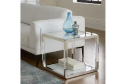 Jasper End Table 9 Jasper End Table -Living Room Furniture Shop 270193 white glass end table room 87