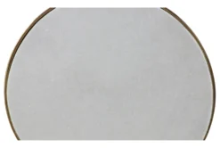 15" Grey Marble Round Accent Table With Gold Aluminum Rim And Stand 8 15" Grey Marble Round Accent Table With Gold Aluminum Rim And Stand -Living Room Furniture Shop 270313 grey marble accent table detail 44