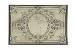 Small Black Metal & Carved Vintage Grey Wood Nesting Accent Tables-Set Of 3 14 Small Black Metal & Carved Vintage Grey Wood Nesting Accent Tables-Set Of 3 -Living Room Furniture Shop 270318 grey metal accent table detail 46