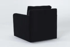 Aidan IV Twist 32" Velvet Swivel Accent Chair -Living Room Furniture Shop 270869 blue fabric accent chair side 19