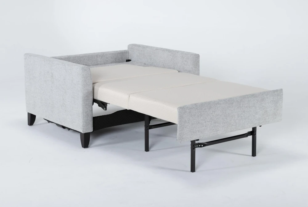Mikayla Smoke 48" Twin Sofa Sleeper 2 Mikayla Smoke 48" Twin Sofa Sleeper - Image 2