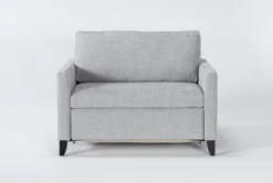 Mikayla Smoke 48" Twin Sofa Sleeper