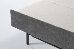 Mikayla Graphite 63" Full Sofa Sleeper -Living Room Furniture Shop 270878 grey fabric sleeper detail 46