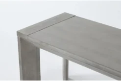 Sandi 104" Dining Bench -Living Room Furniture Shop 271455 grey wood dining bench detail 44