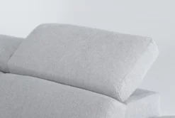 Dante 104" 3 Piece Convertible Sleeper Sectional With Left Arm Facing Storage Chaise 19 Dante 104" 3 Piece Convertible Sleeper Sectional With Left Arm Facing Storage Chaise -Living Room Furniture Shop 271731 grey fabric sectional detail 46