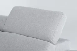 Dante 104" 3 Piece Convertible Sleeper Sectional With Left Arm Facing Storage Chaise 20 Dante 104" 3 Piece Convertible Sleeper Sectional With Left Arm Facing Storage Chaise -Living Room Furniture Shop 271731 grey fabric sectional detail 47