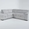 Dante 104" 3 Piece Convertible Sleeper Sectional With Left Arm Facing Storage Chaise