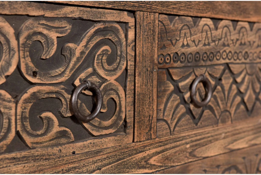 Wood 7 Drawer Cabinet 4 Wood 7 Drawer Cabinet - Image 4