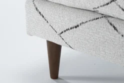 Zoe Ottoman -Living Room Furniture Shop 272122 beige fabric accent ottoman detail 45