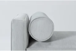 Rose 70" Velvet Settee -Living Room Furniture Shop 275313 blue fabric settee detail 44