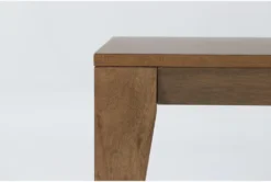 Chandler 60" Dining Bench -Living Room Furniture Shop 275784 brown wood dining bench detail 45