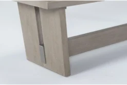 Westridge 64" Dining Bench -Living Room Furniture Shop 276230 grey wood dining bench detail 45