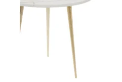 20" Marble + Gold Round Accent Table With Square Inlay 9 20" Marble + Gold Round Accent Table With Square Inlay -Living Room Furniture Shop 276404 white multi media accent table detail 45