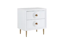 Agnes White Lacquer End Table 9 Agnes White Lacquer End Table -Living Room Furniture Shop 276577 white mdf nightstand side 14
