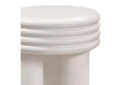 Vitra Ivory Concrete End Table -Living Room Furniture Shop 276581 white concrete accent table detail 45