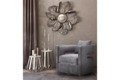 Emma Grey Velvet Swivel Accent Chair -Living Room Furniture Shop 276767 grey fabric accent chair room 85