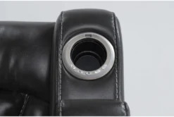 Bronson Flint Home Theater Power Wallaway Recliner With Power Headrest & USB -Living Room Furniture Shop 276992 grey polyester recliner detail 45