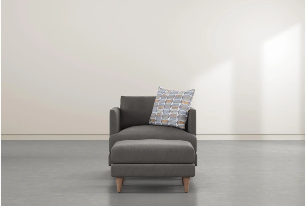 Adeline II 70" Oversized Chair And Ottoman 2 Adeline II 70" Oversized Chair And Ottoman - Image 2