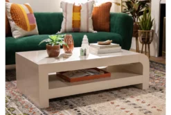 Lita Coffee Table With Storage -Living Room Furniture Shop 282096 white mdf coffee table room 49