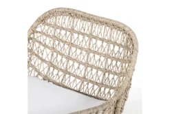 Bandera Outdoor Chair With Cushion Bronze -Living Room Furniture Shop 282444 white rattan accent chair detail 52