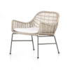 Bandera Outdoor Chair With Cushion Bronze
