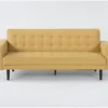 Petula II Mustard 85" Convertible Sofa Bed