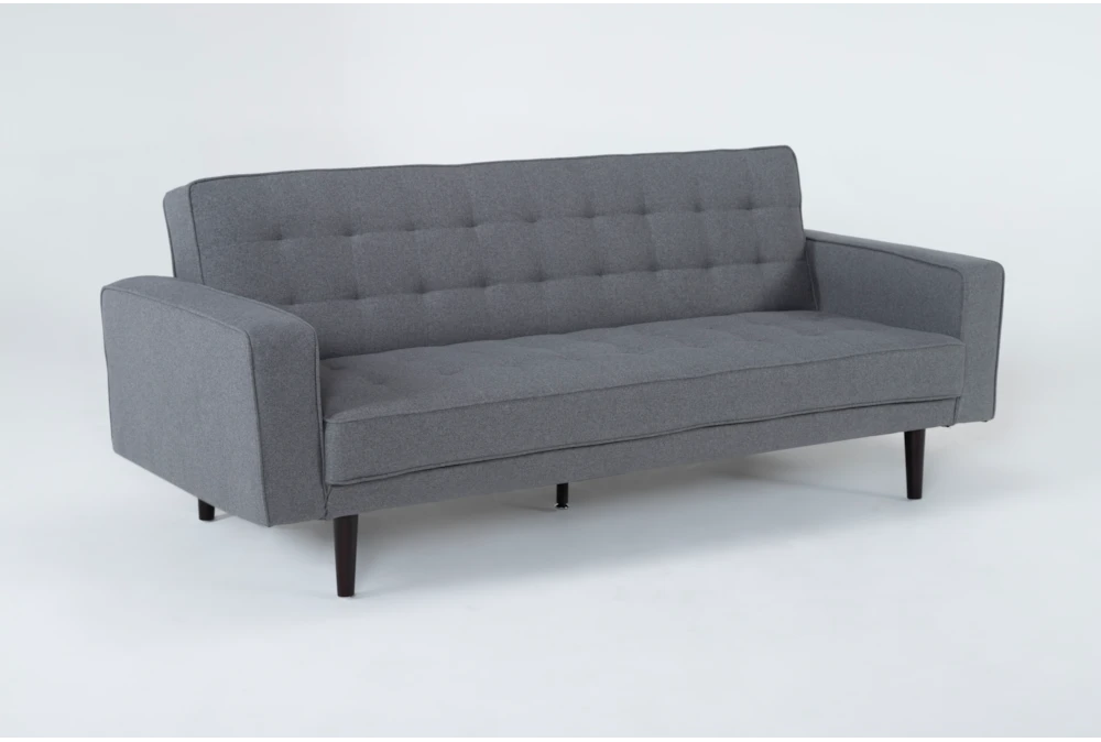 Petula II Slate 85" Convertible Sofa Bed 2 Petula II Slate 85" Convertible Sofa Bed - Image 2