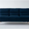 Piper Blue 71" Convertible Sofa Bed