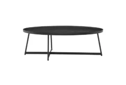 Weldon Black Oval Coffee Table