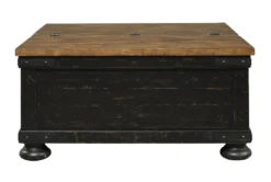 Delburne Square Lift-Top Coffee Table With Storage 11 Delburne Square Lift-Top Coffee Table With Storage -Living Room Furniture Shop 282981 black wood coffee table back 82