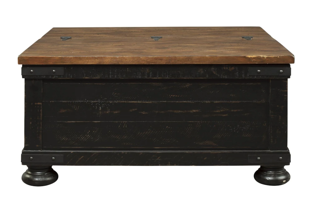 Delburne Square Lift-Top Coffee Table With Storage 2 Delburne Square Lift-Top Coffee Table With Storage - Image 2